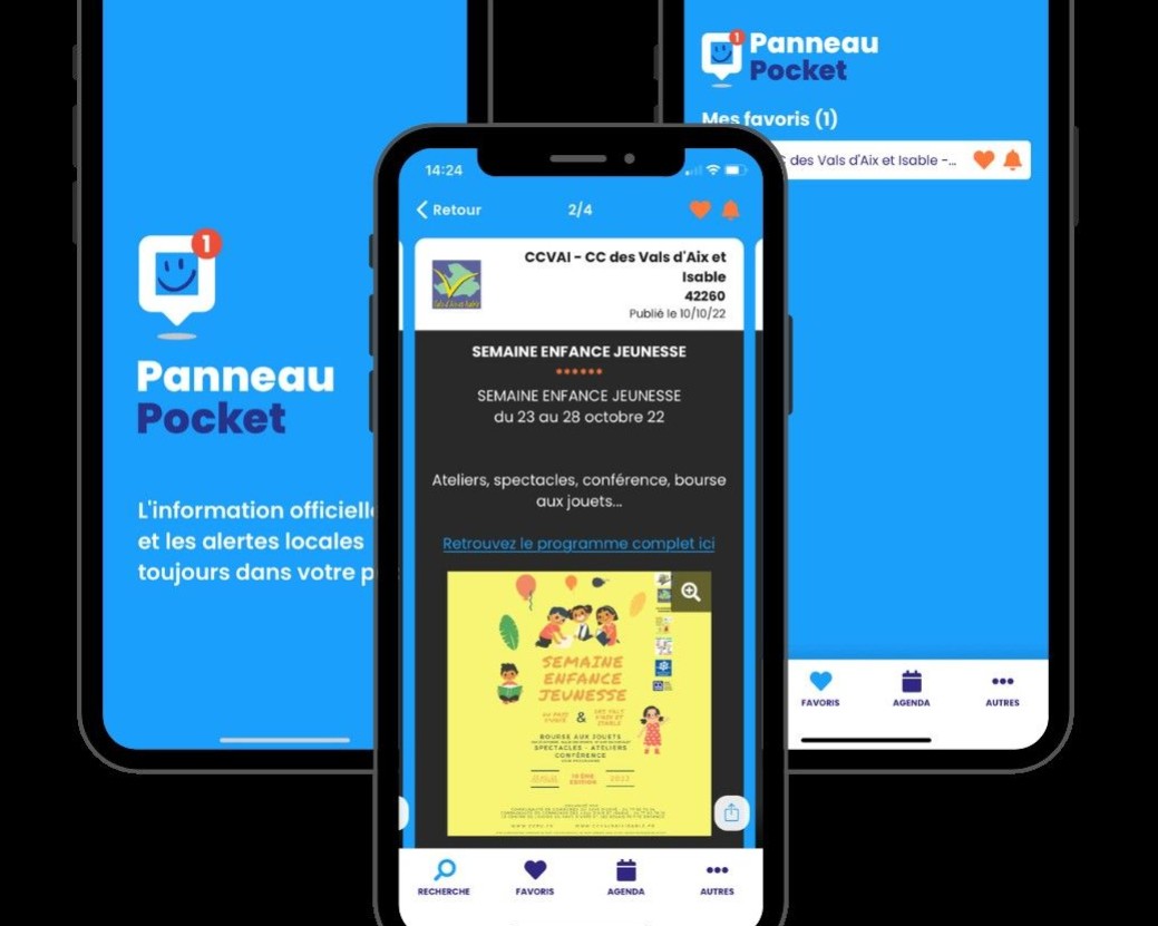 L'APPLI GRATUITE PANNEAU POCKET 